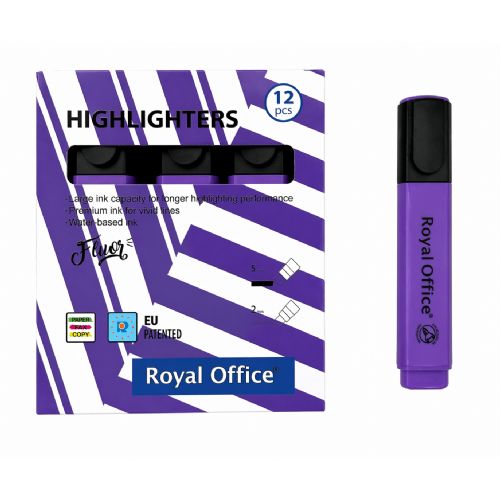 EVIDENZIATORI ROYAL OFFICE VIOLA